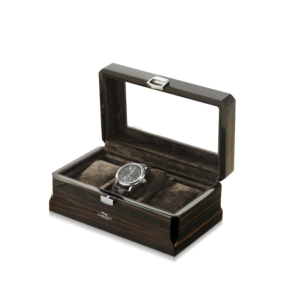 CHRONOGUARD Positano Uhrenbox für 3 Uhren