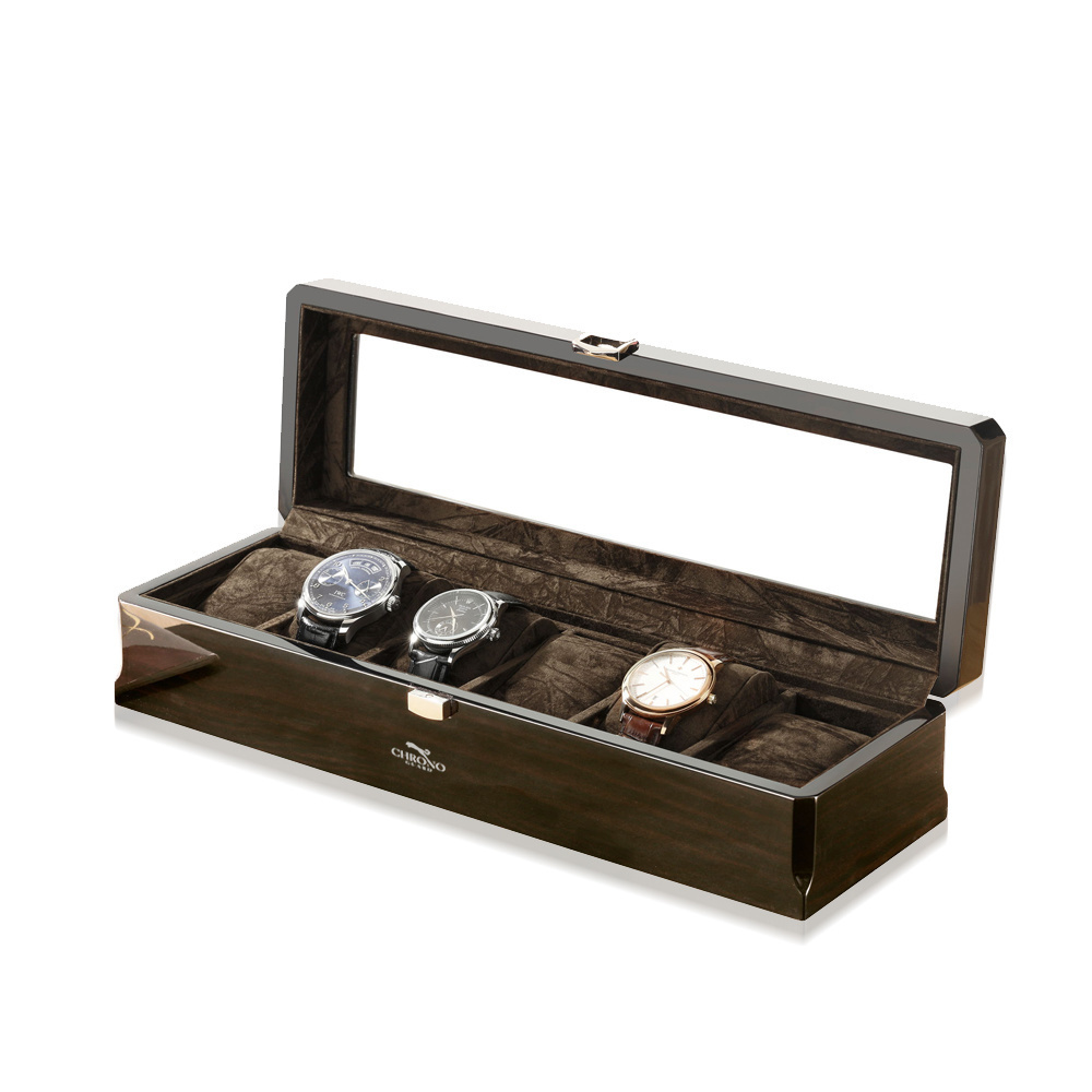 CHRONOGUARD Positano Uhrenbox für 6 Uhren