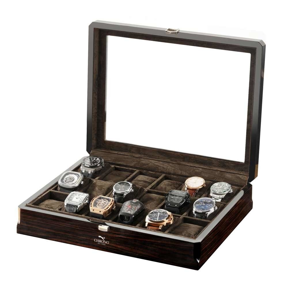 CHRONOGUARD Positano Uhrenbox für 18 Uhren
