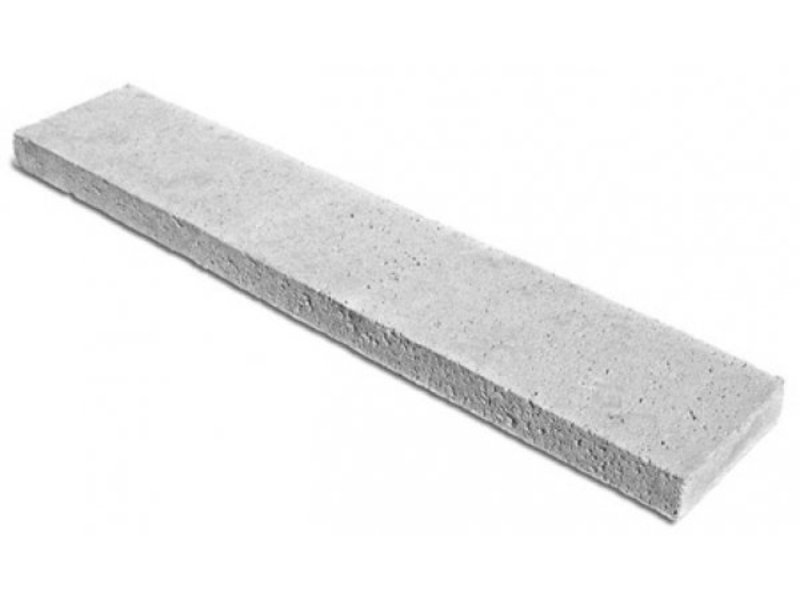 Oud opsluitband - tegel 100x40x5 cm grijs - Top Tuinmaterialen