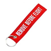 Remove Before Flight Tag Rood