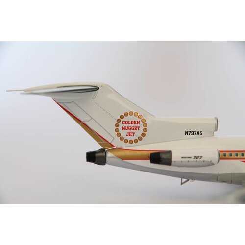 Gemini Jets 1:200 Alaska "Golden Nugget" B727-100 Gemini Jets 1:200 Alaska "Golden Nugget" B727-100