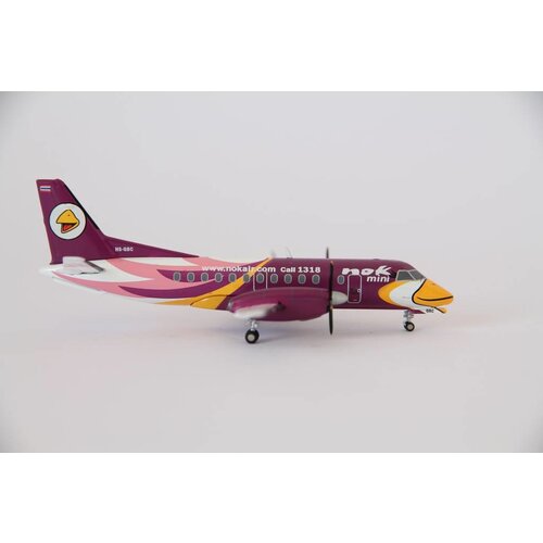 Herpa 1:200 NOK air "Purple" Saab 340