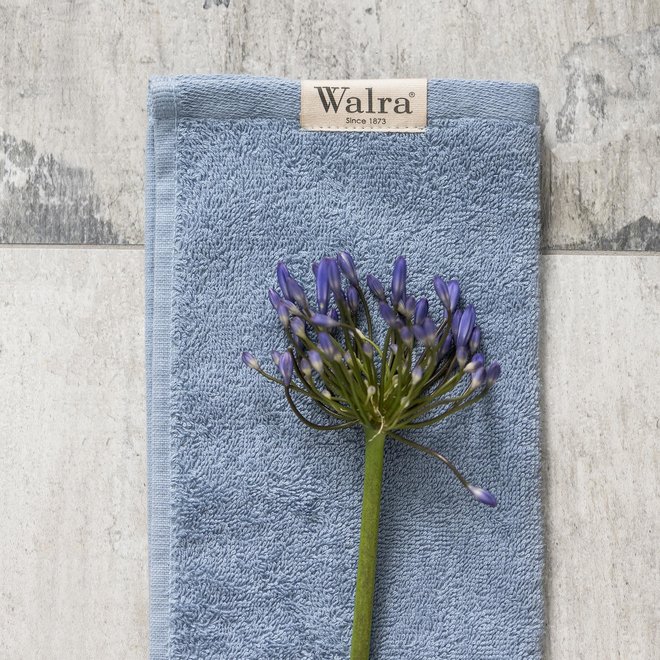 Walra Gastendoekjes Soft Cotton Blauw 30 x 50 cm - Set van 2