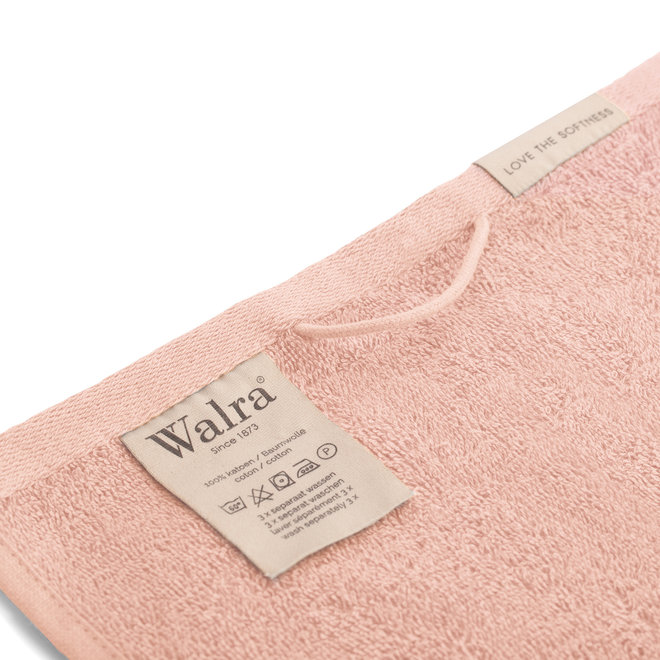Walra Gastendoekjes Soft Cotton Roze 30 x 50 cm - Set van 6