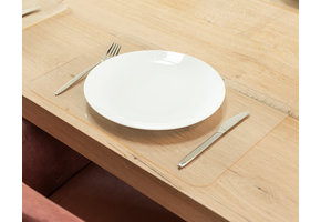 Clear placemats
