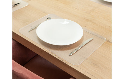 Doorzichtige placemats - set van 6 stuks