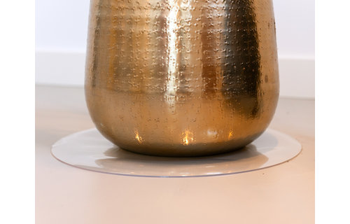 Runder Blumentopf-Untersetzer in Hochglanz oder Matt