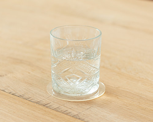 Clear coasters