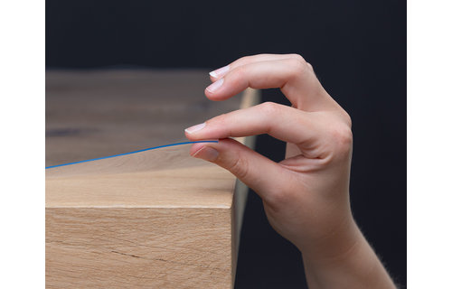 Clear plastic cover for your table, 1 mm thick