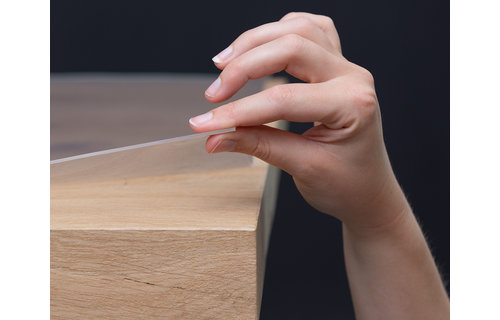 Double-sided matte vinyl tablecloth