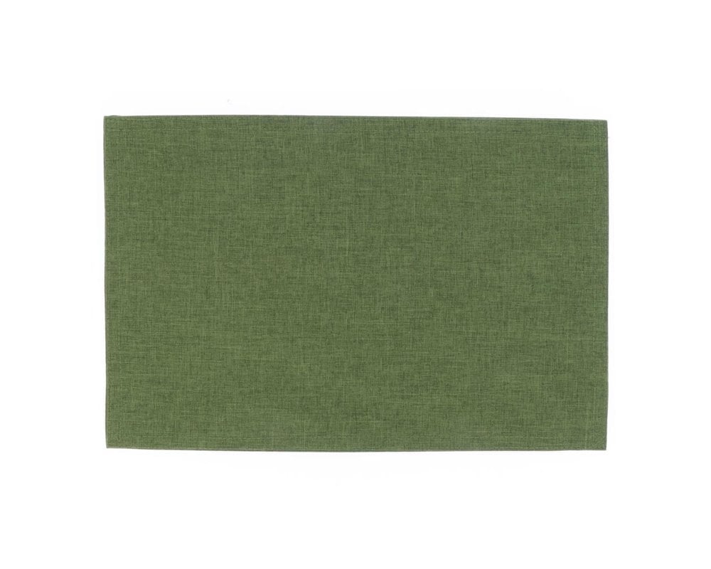 Placemat Dario 45x30cm Green - Polyester - Rectangle