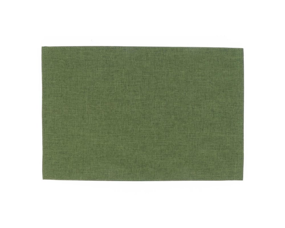 Placemat Dario 45x30cm grün - Polyester - Rechteck