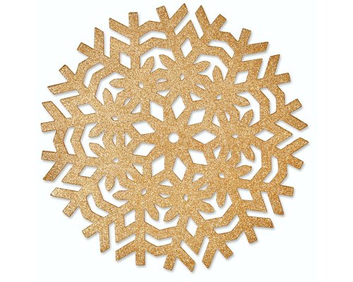 Placemat Eis 38cm Ø Gold