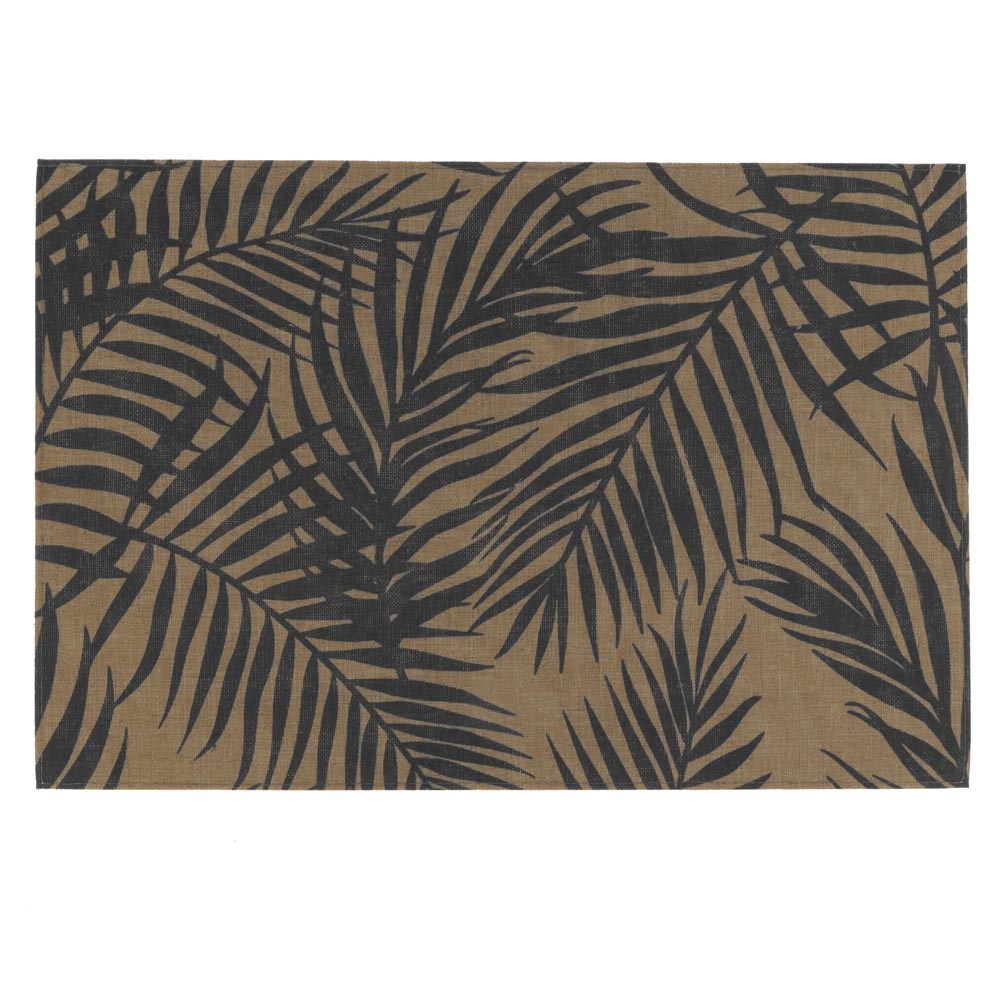 Placemat Kailo 30x45cm Anthrazit - Polyester - rechteckig