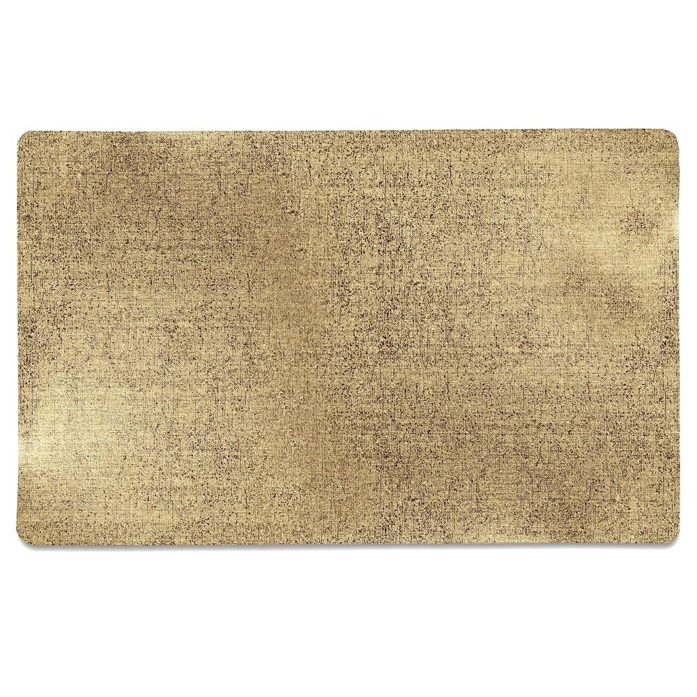 Placemat Metallic 30x45cm Gold Kunststoff Rechteck Protecttable