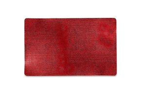 Placemat Metallic 30x45cm Rood