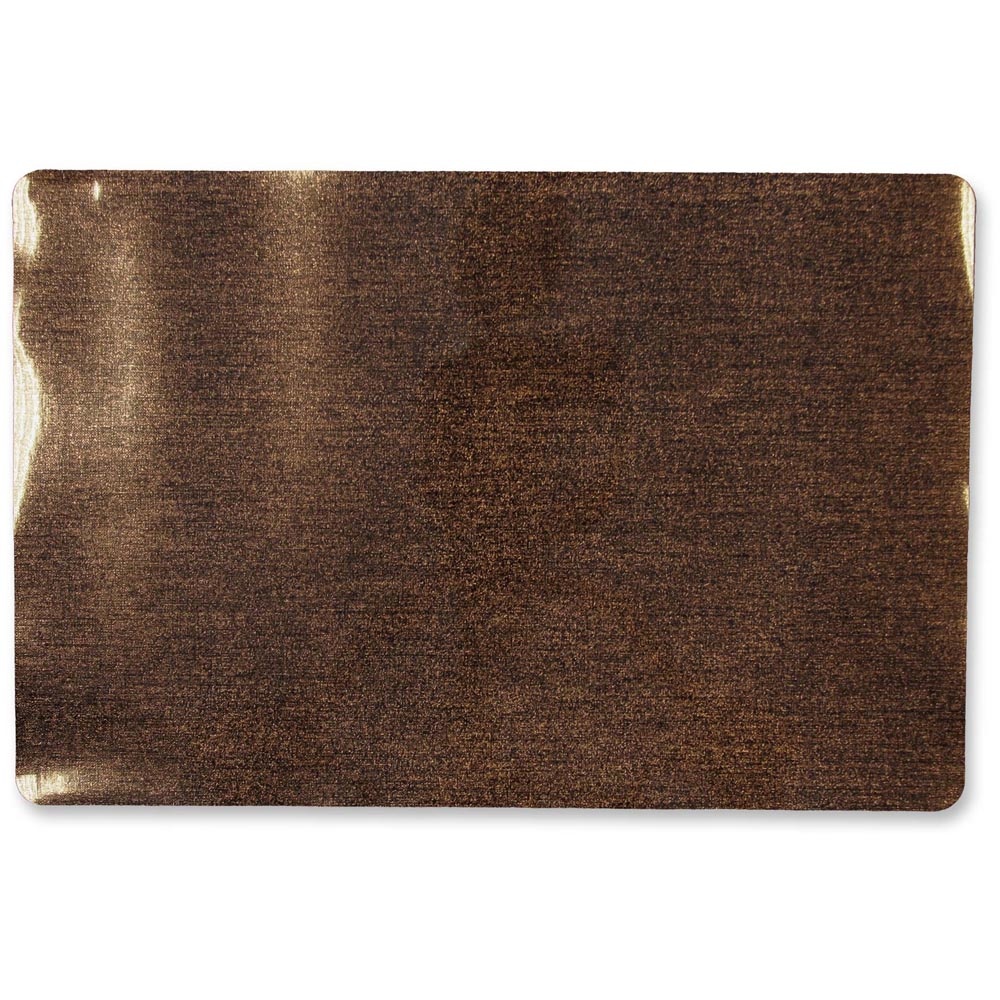 Placemat Metallic 30x45cm Copper - Plastic - Rectangular