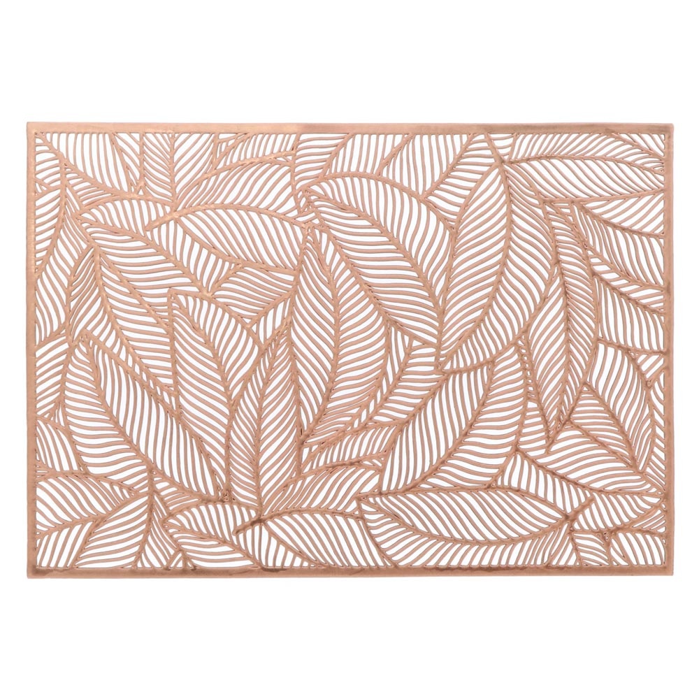 Placemat Nissa 30x45cm Bronze - Plastic - Rectangular