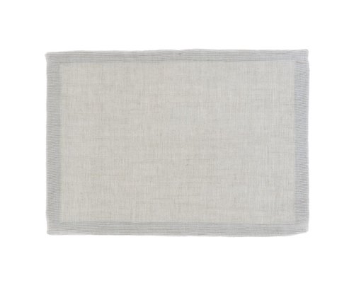 Placemat Rib 30x45cm Pebble