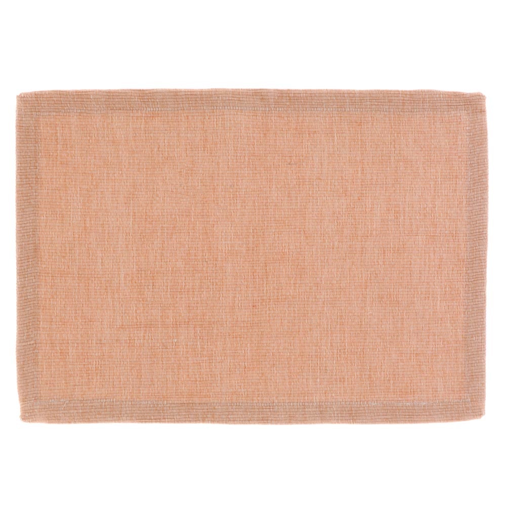 Placemat Rib 30x45cm Sandfarbe - Polyester - rechteckig