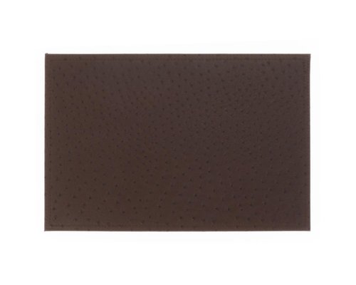 Placemat Triby 30x45cm Leer Bruin