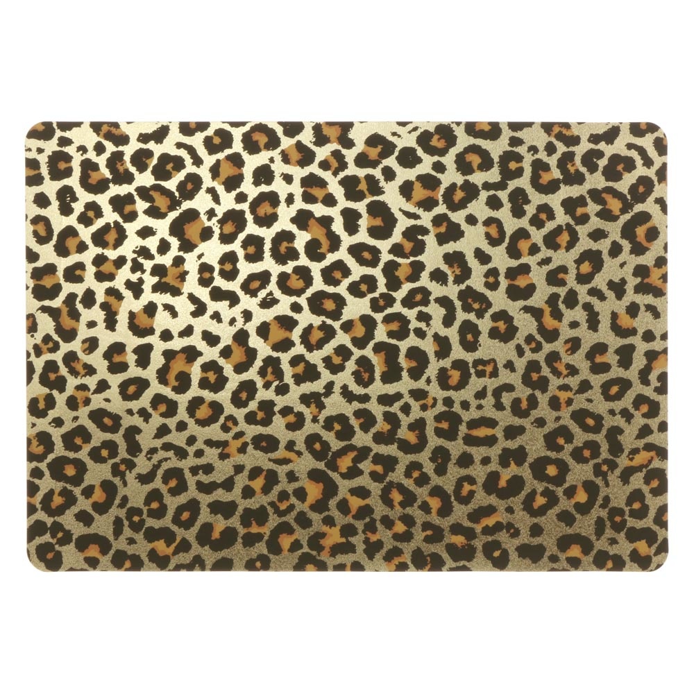 Placemat Ulla 30x45cm Gold - Plastic - Rectangle