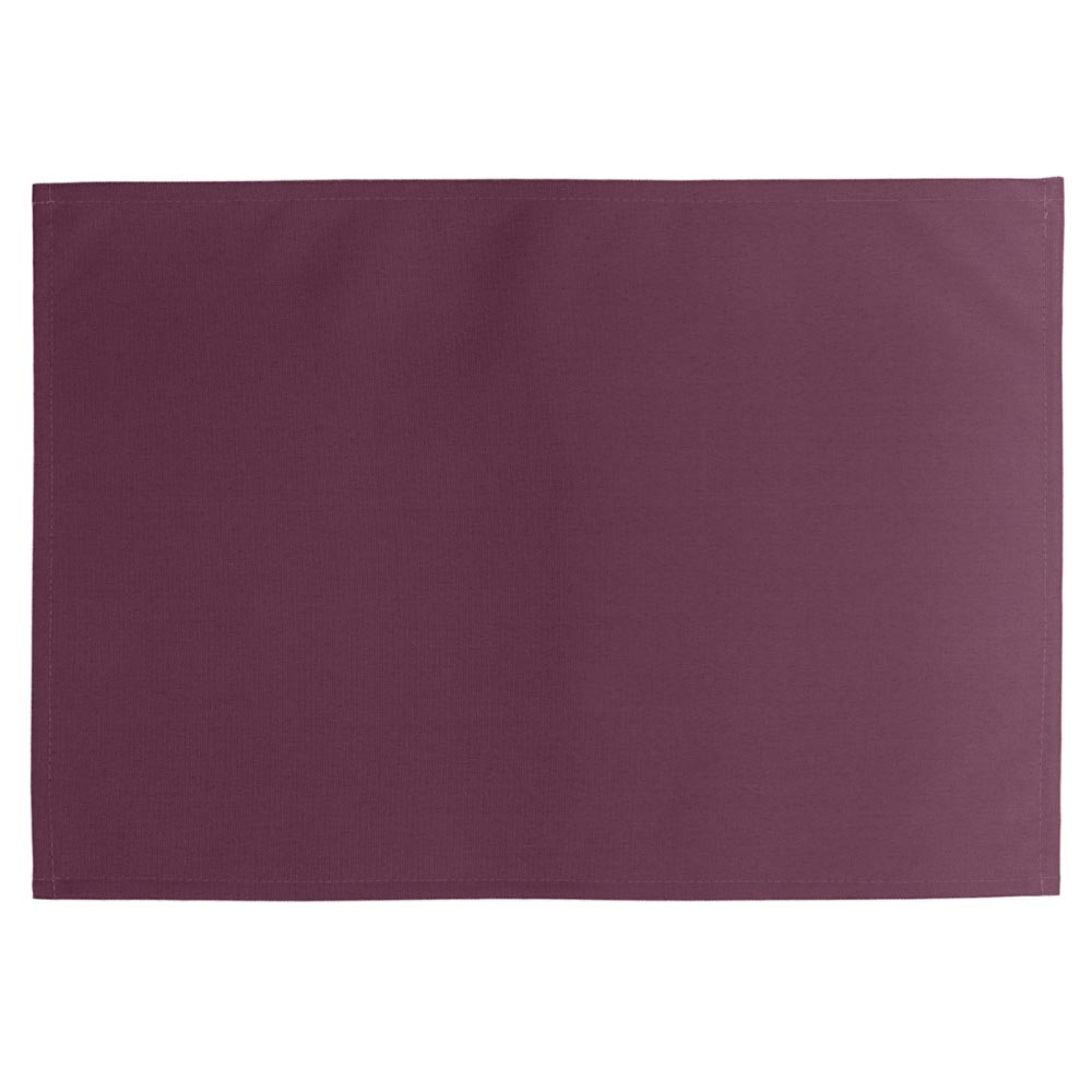 Placemat Unique Outdoor 33x48cm Cassis - Kunststof - Rechthoekig