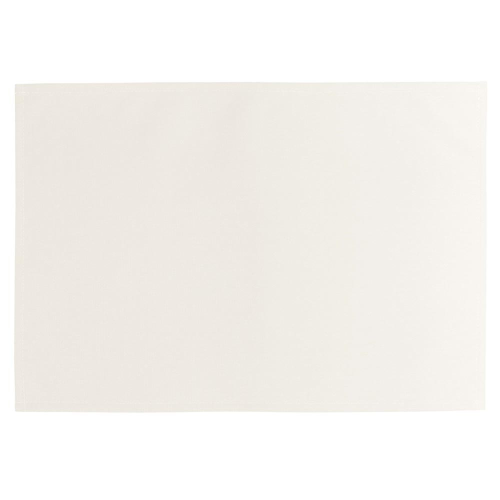 Placemat Unique Outdoor 33x48cm Off White - Plastic - Rectangular