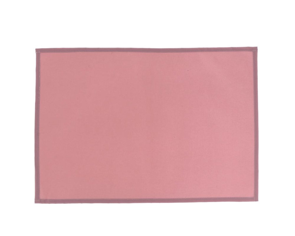 Placemat einzigartiger Outdoor 33x48cm altes Rosa - Kunststoff - Rechteck