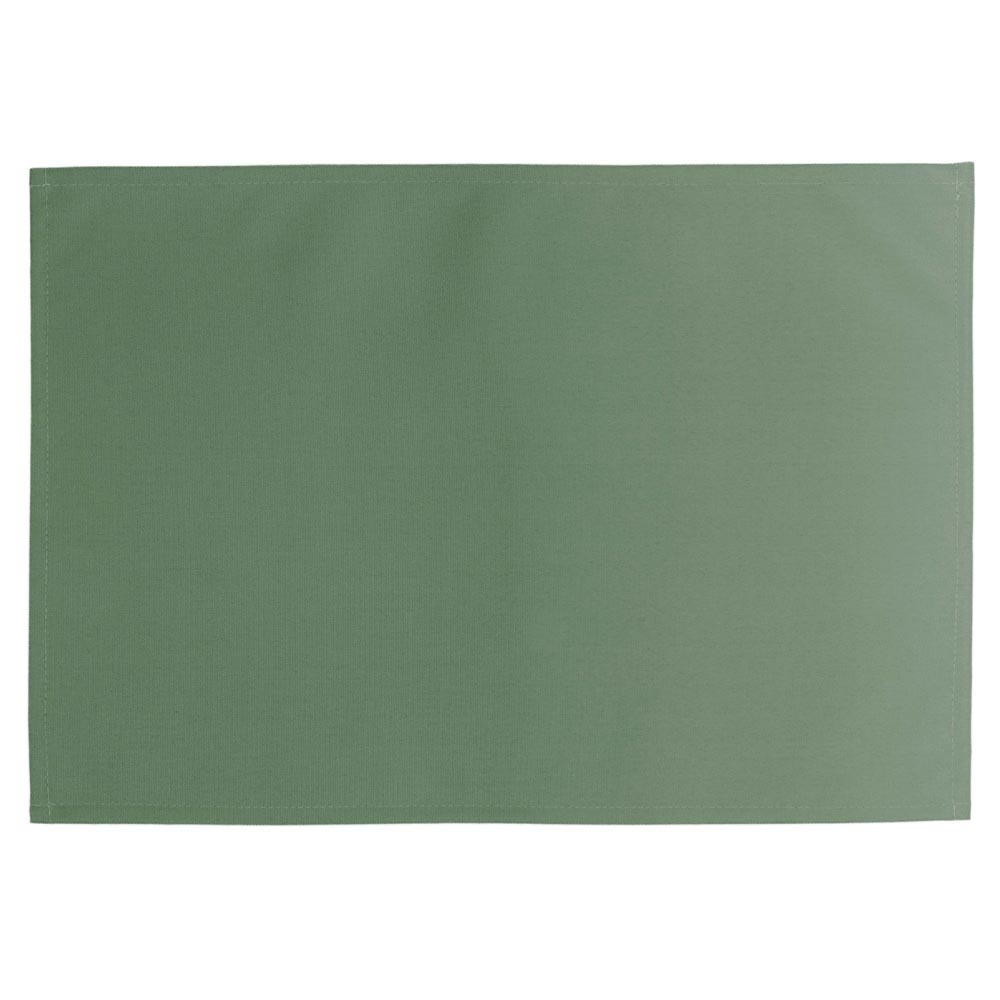 Placemat Unique Outdoor 33x48cm Licht Groen - Kunststof - Rechthoekig