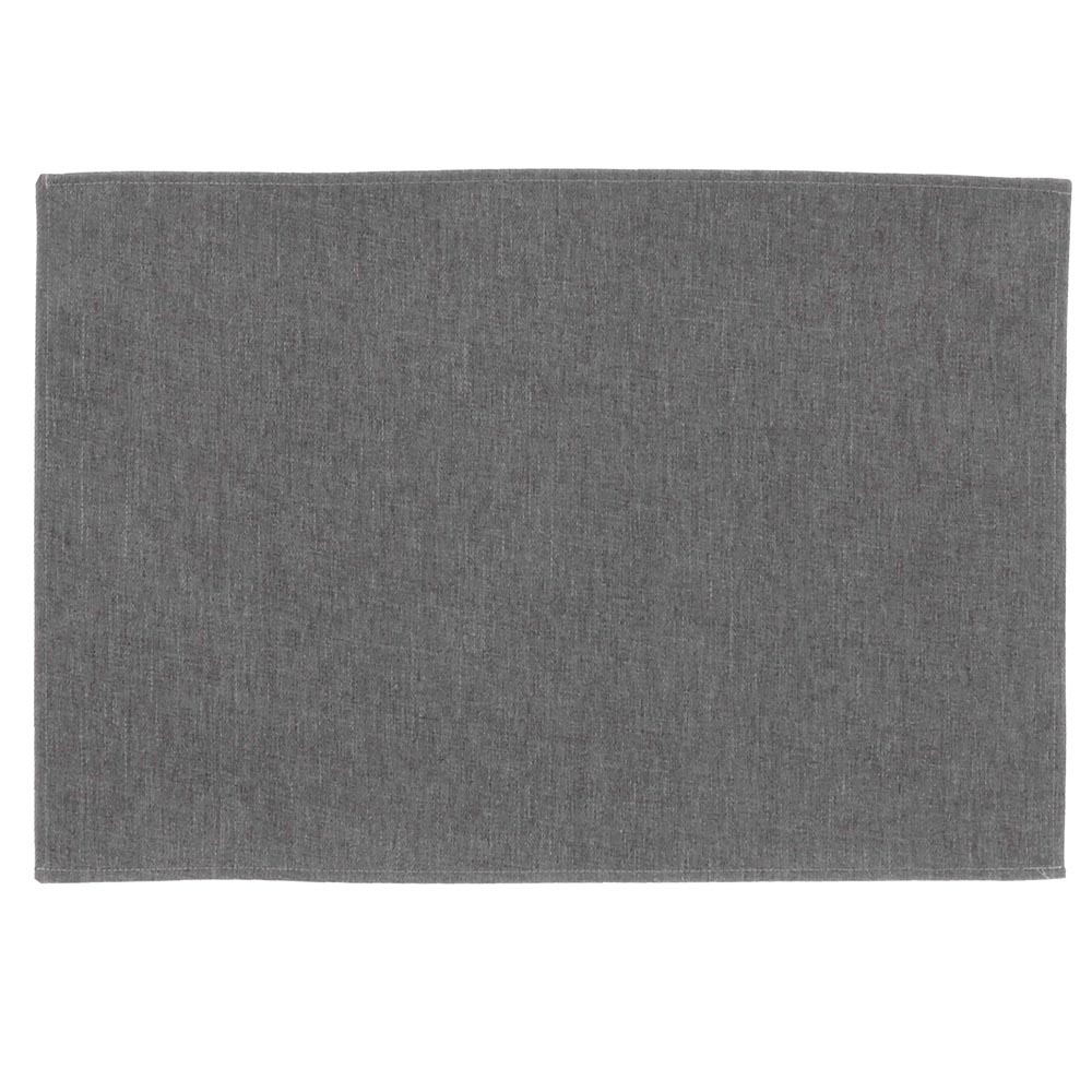 Placemat Unique Kiko Outdoor 30x45cm light gray-polyester / plastic - rectangular