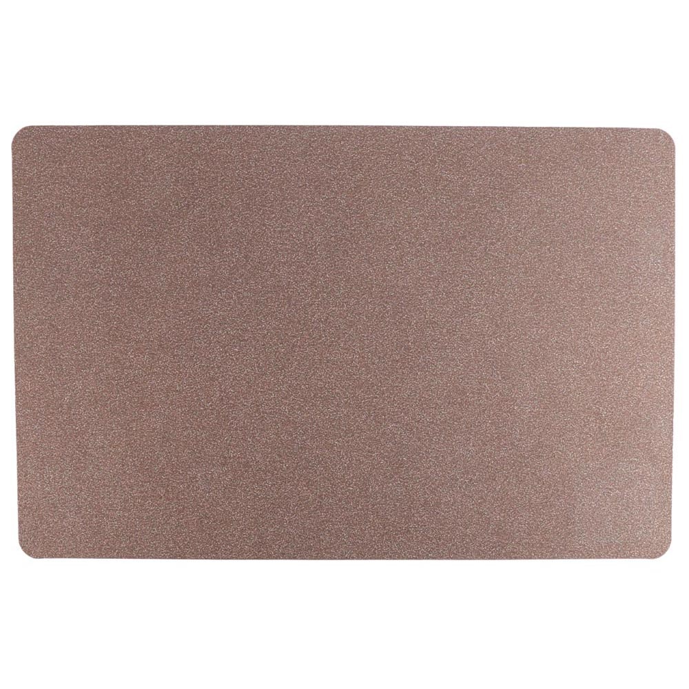 Placemat Unique Living Twinkle 28,5x43cm Koper - Kunststof - Rechthoekig