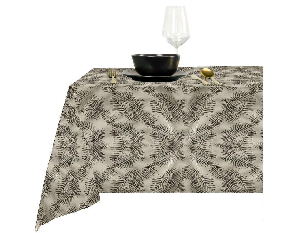 Tafelkleed Sid 150x250cm Creme - Polyester - Rechthoek