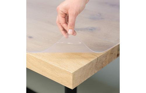 Dubbelzijdig gematteerde tafelbeschermer