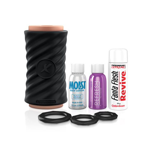 Pipedream Extreme Sure Grip Stroker Masturbator Set Pipedream Extreme Sure Grip Stroker Masturbator Set