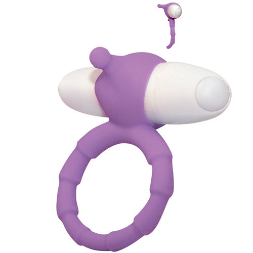 Sweet Smile Vibrerende Cockring met Mini-Vibrator Sweet Smile Vibrerende Cockring met Mini-Vibrator