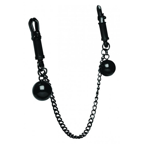 Mistress by Isabella Sinclaire Isabella Sinclaire Tepelklemmen met Gewichten Mistress by Isabella Sinclaire Isabella Sinclaire Tepelklemmen met Gewichten