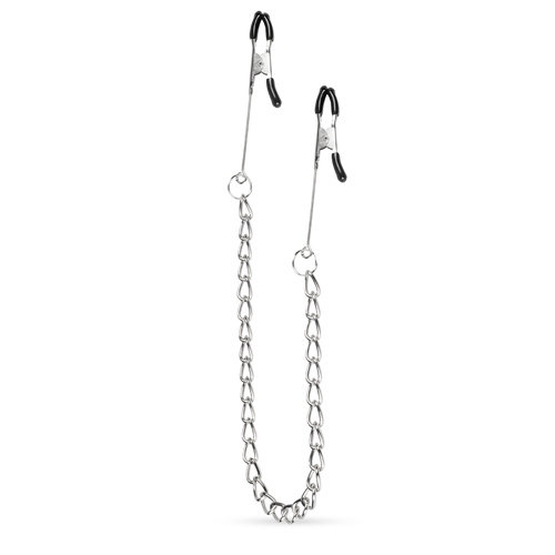 Easytoys Fetish Collection Lange Tepelklemmen Met Ketting Easytoys Fetish Collection Lange Tepelklemmen Met Ketting