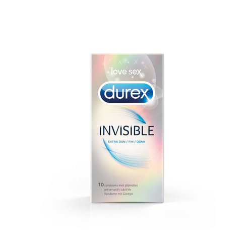 Durex Durex Invisible Extra Sensitive - 10 stuks Durex Durex Invisible Extra Sensitive - 10 stuks