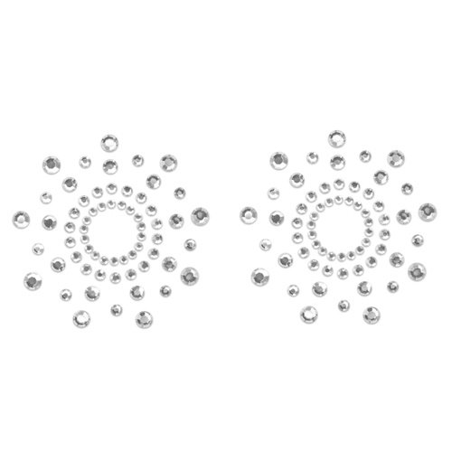 Bijoux Indiscrets Mimi Tepelstickers - Zilver Bijoux Indiscrets Mimi Tepelstickers - Zilver