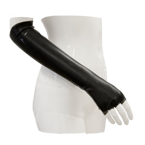 Guilty Pleasure GP Datex Lange Handschoenen - Zwart Guilty Pleasure GP Datex Lange Handschoenen - Zwart