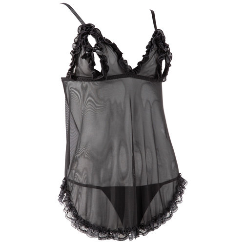Cottelli Collection Babydoll met Ruches Cottelli Collection Babydoll met Ruches