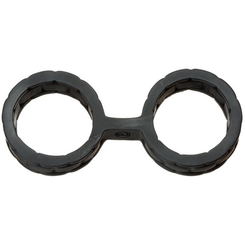 Japanese Bondage Japanese Bondage Siliconen Enkelboeien - Zwart Japanese Bondage Japanese Bondage Siliconen Enkelboeien - Zwart