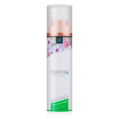 Exotiq Exotiq Massageolie Basil Citrus - 100 ml Exotiq Exotiq Massageolie Basil Citrus - 100 ml