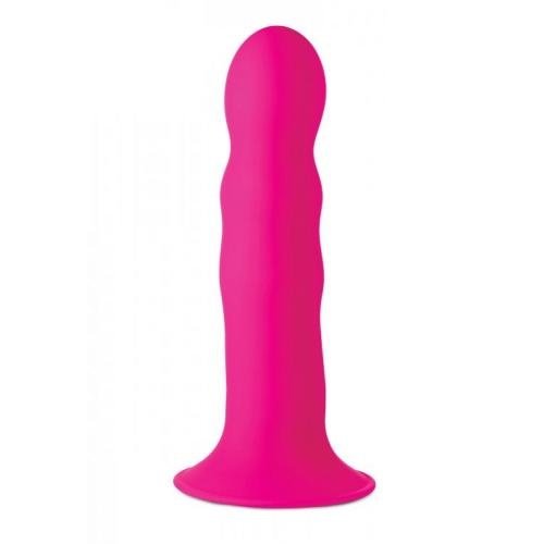 Squeeze-It Squeeze-It Wavy Dildo - Roze Squeeze-It Squeeze-It Wavy Dildo - Roze