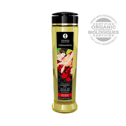 Shunga Organica Massage Olie Maple Delight 240 ML Shunga Organica Massage Olie Maple Delight 240 ML