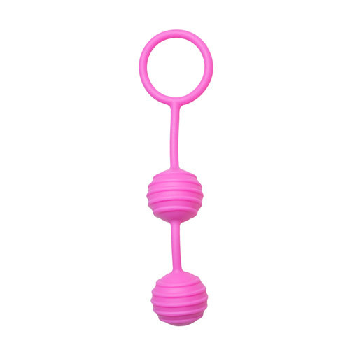 Easytoys Geisha Collection Vaginale Balletjes Horizontale Ribbels - Roze Easytoys Geisha Collection Vaginale Balletjes Horizontale Ribbels - Roze