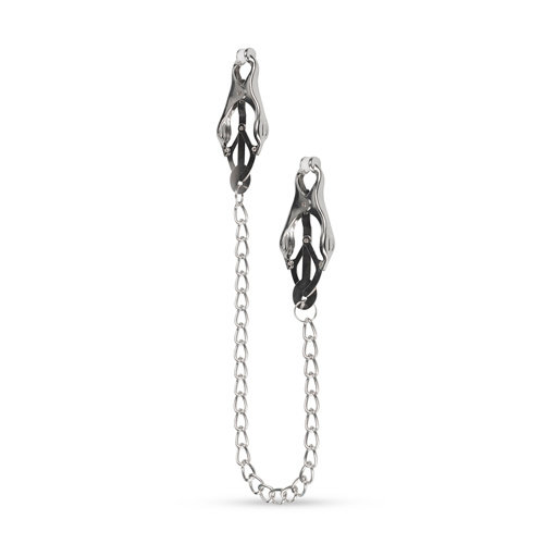 Easytoys Fetish Collection Vlinder Tepelklemmen Met Ketting Easytoys Fetish Collection Vlinder Tepelklemmen Met Ketting
