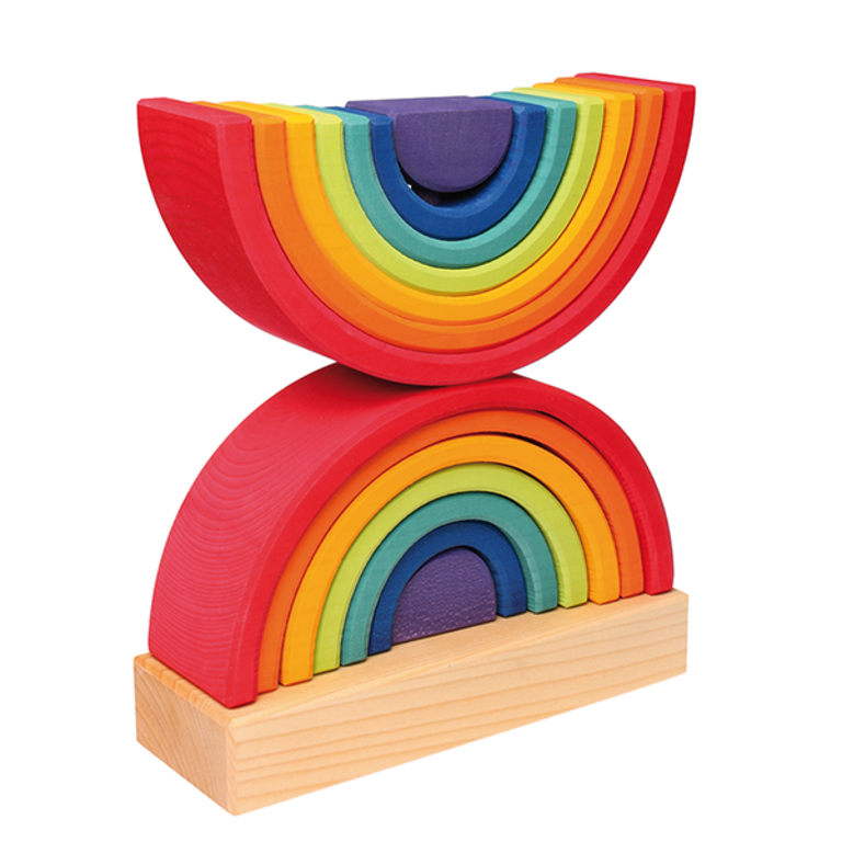 Grimm's Grimm's stacking tower double rainbow